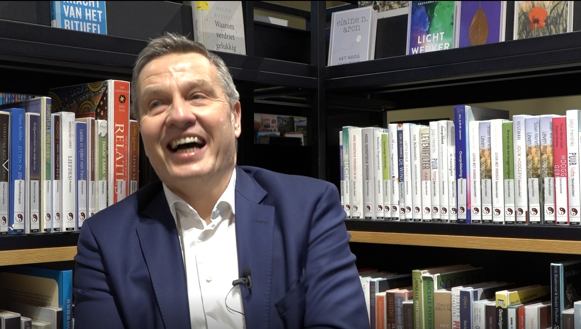 Harry Bevers uit Leeuwarden neemt afscheid van de Tweede Kamer