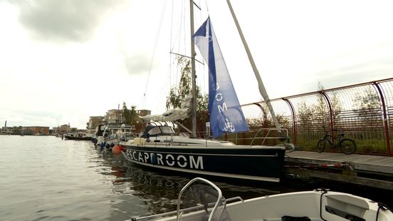 Escapeboot – deze week in havens Leeuwarden en Grou – informeert ondernemers over havencriminaliteit