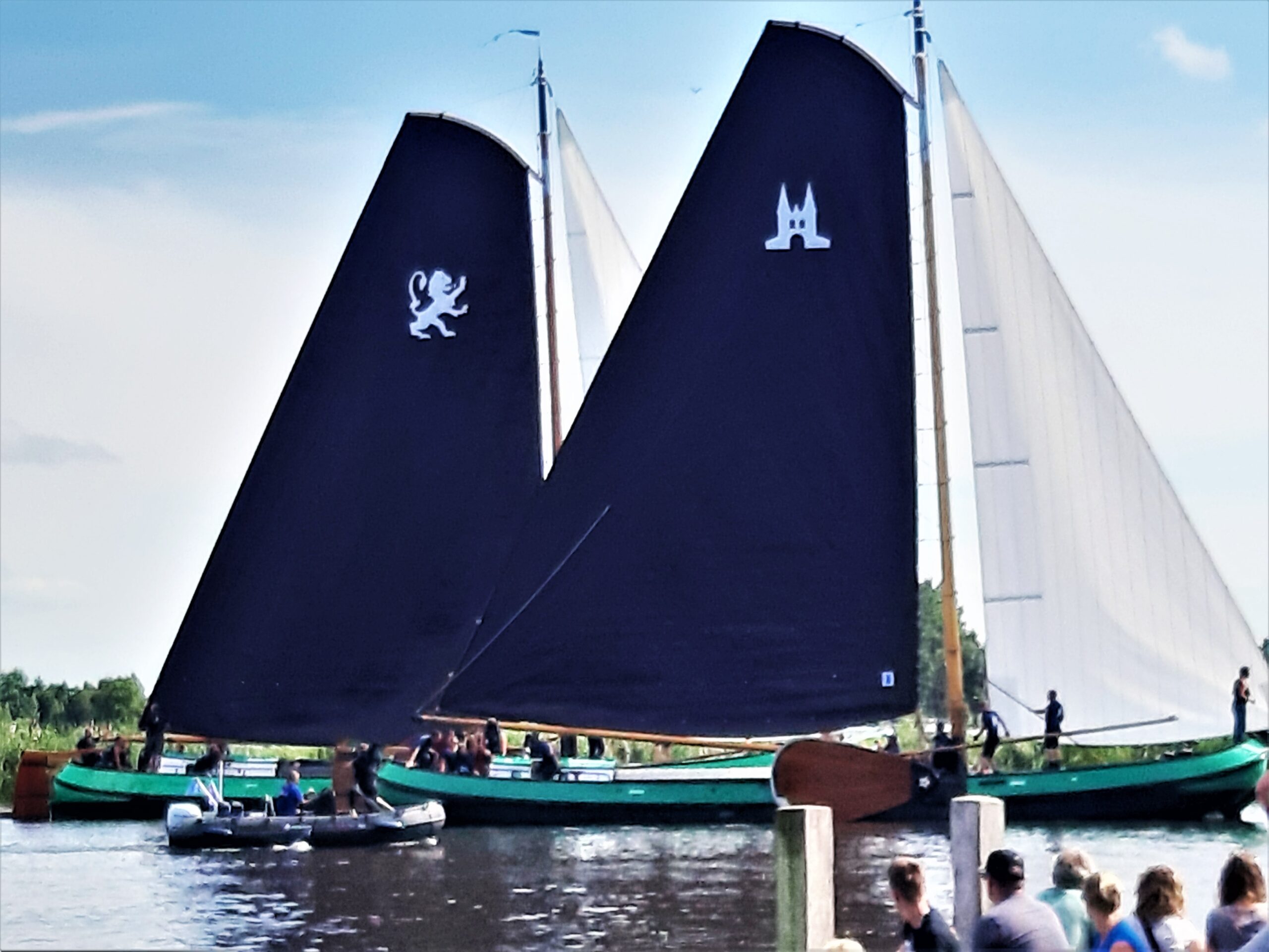 Wind probleem bij SKS-wedstrijd op De Veenhoop