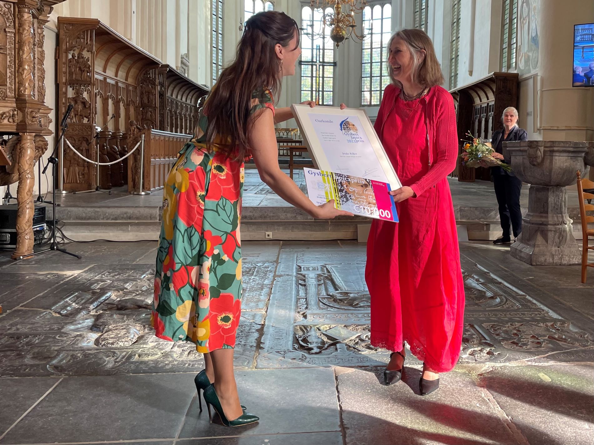 Gysbert Japicxpriis 2023 uitgereikt aan Jetske Bilker uit Leeuwarden