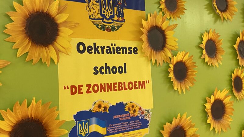 VIDEO: School in teken van Oekraïne: “Hun hart zit nog steeds daar”