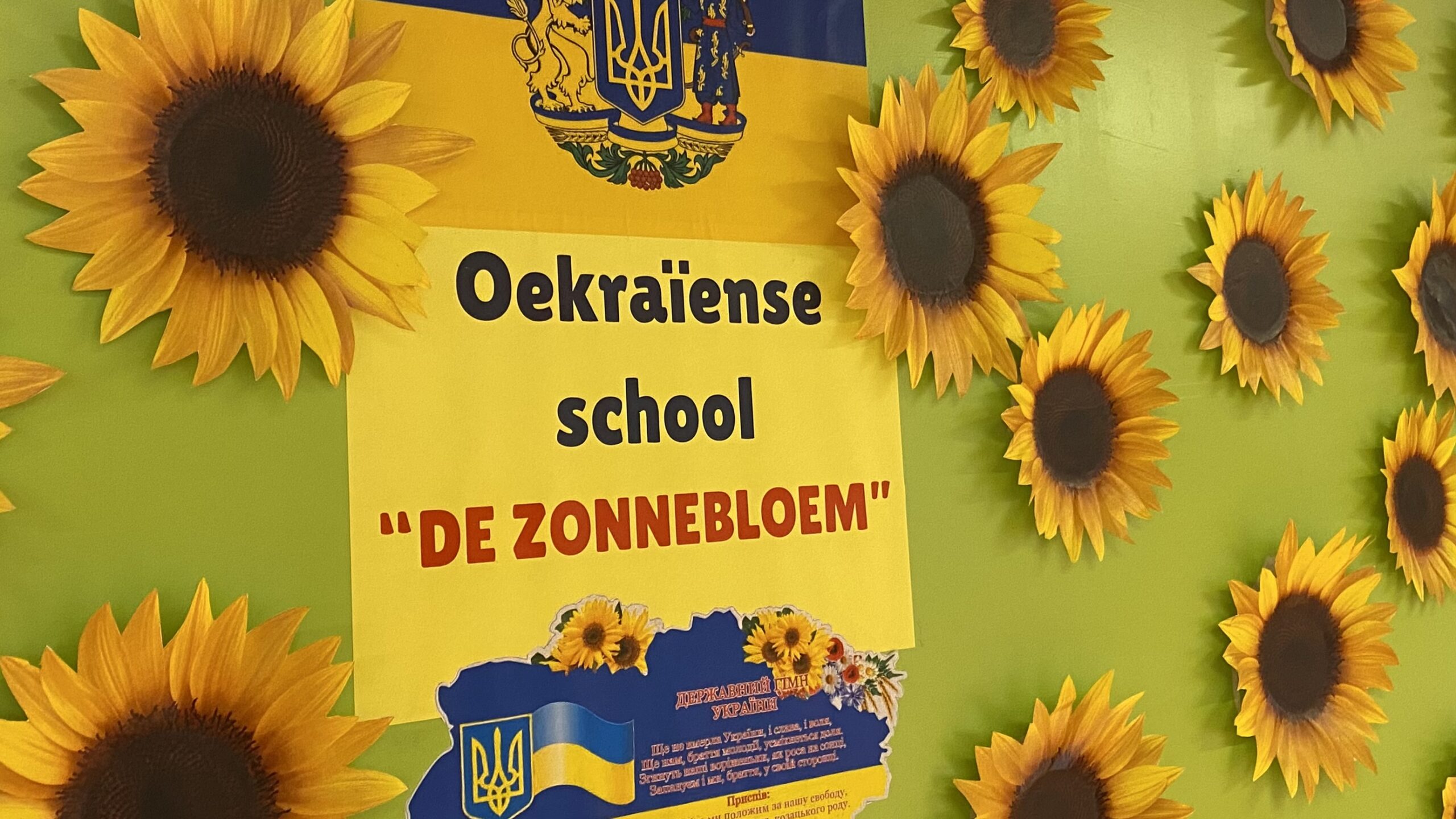 VIDEO: School in teken van Oekraïne: “Hun hart zit nog steeds daar”
