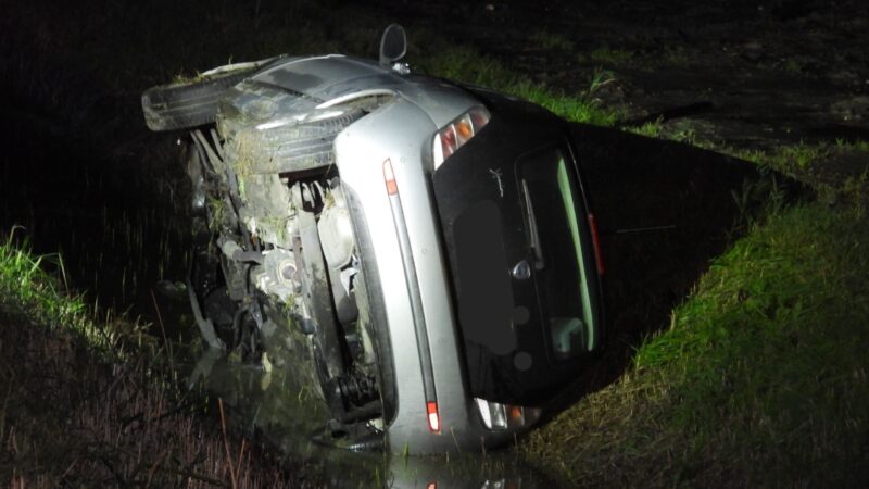 Bestuurder aangehouden na eenzijdig ongeval in Feinsum