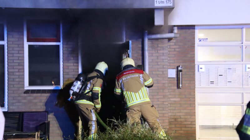 Geen gewonden bij brand Leeuwarden, appartementen ontruimd