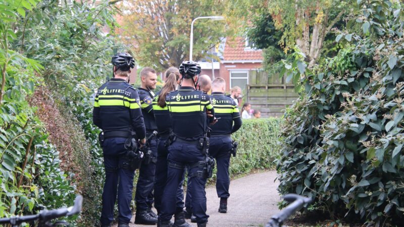 Politie treft vuurwapen aan in Vijverpark te Leeuwarden