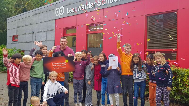 Chris Beijer, leerkracht Leeuwarder Schoolvereniging, in finale Filmleraar van het Jaar