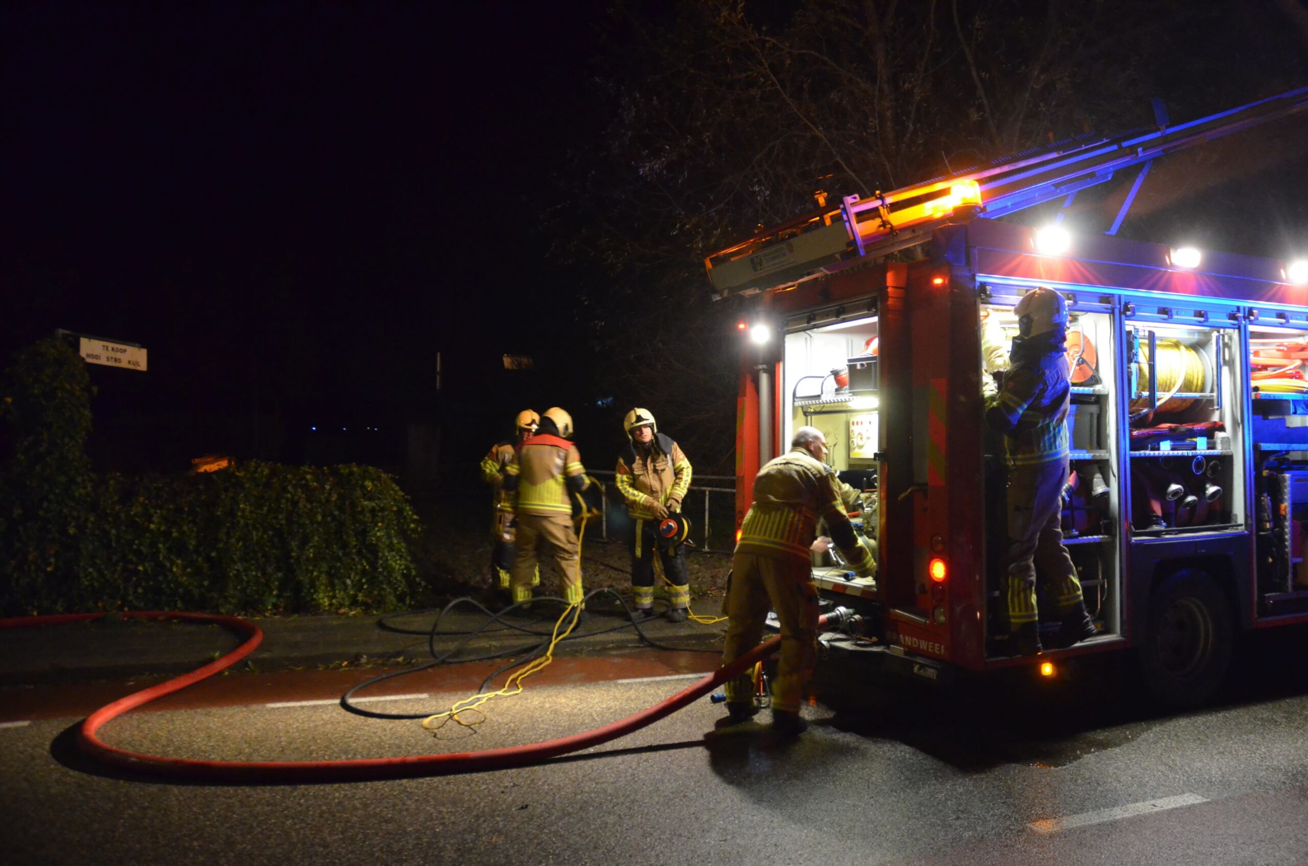 Flinke schade door schoorsteenbrand in Alde Leie