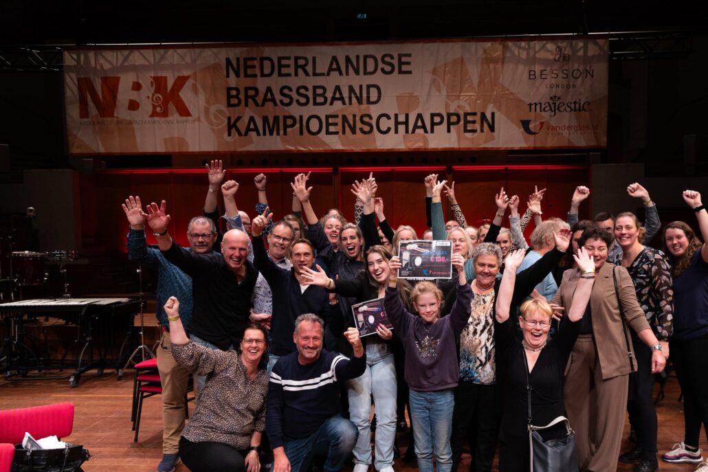 Apollo Grou 2e op Nationaal Brassband Kampioenschap in Utrecht