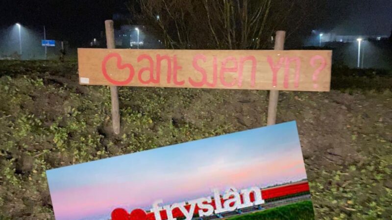 Waar is ‘Love Fryslân’ Landmark dat op terrein van Musical De Tocht stond, gebleven?