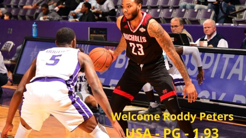 Roddy Peters komt LWD Basket versterken