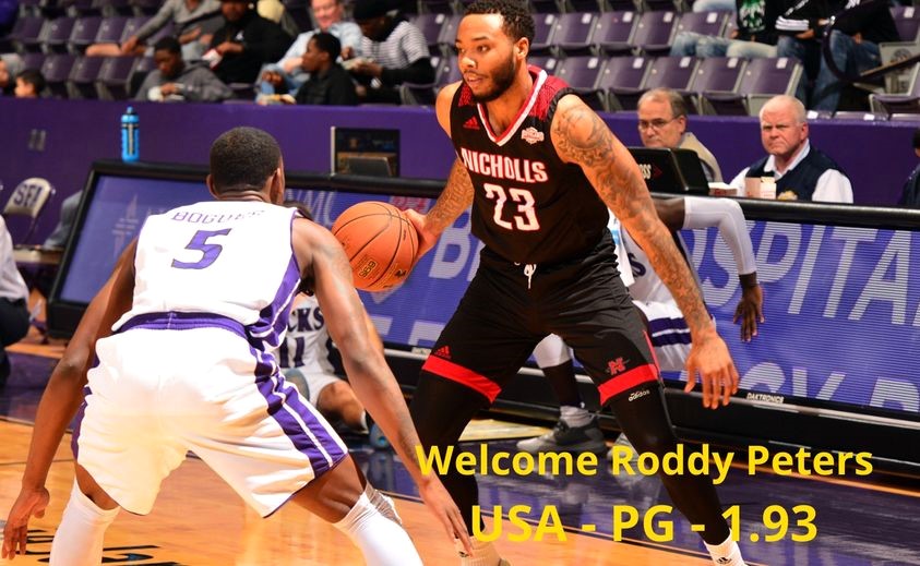 Roddy Peters komt LWD Basket versterken