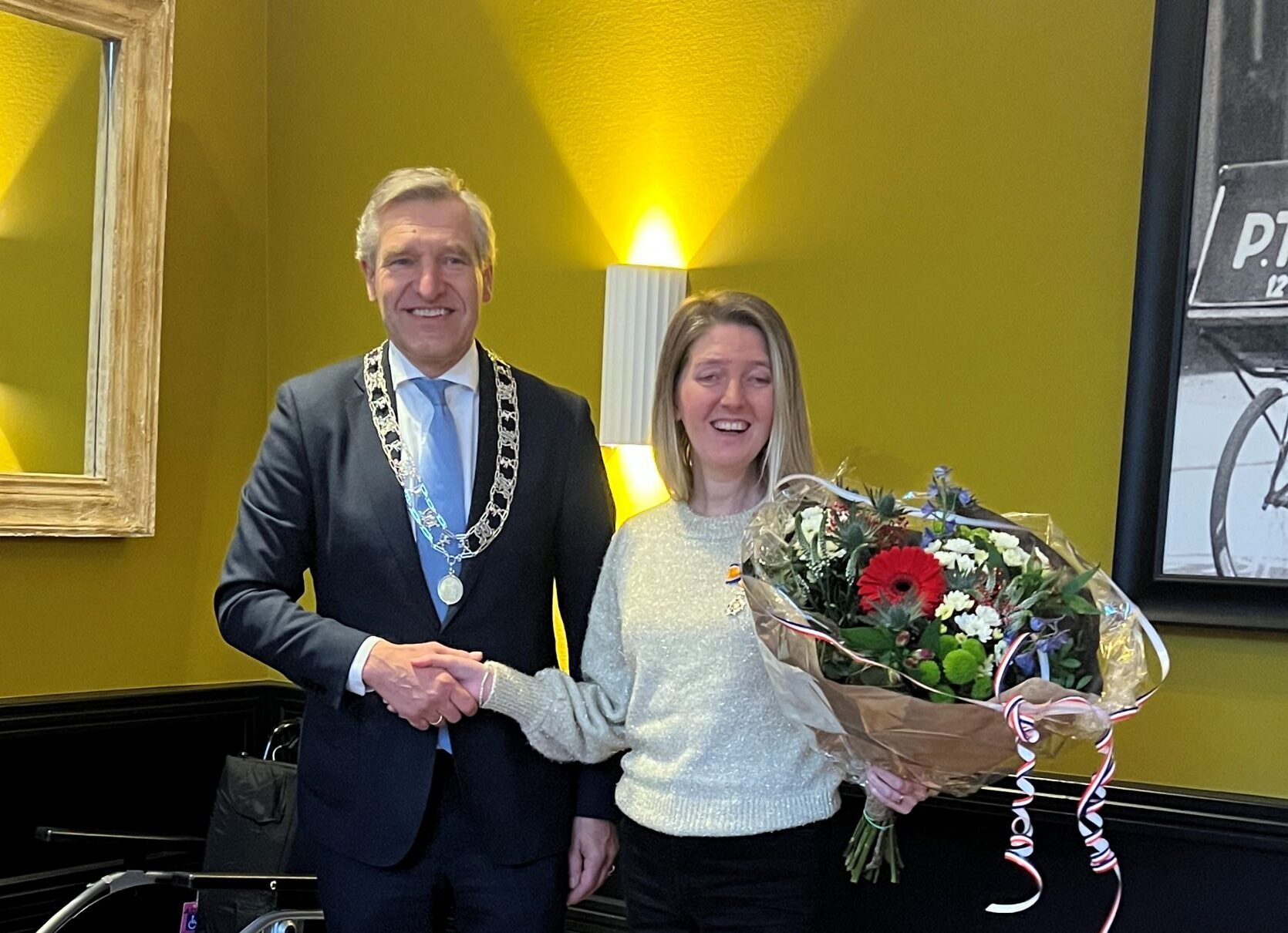 Koninklijke Onderscheiding voor Paulien Vogelzang uit Leeuwarden