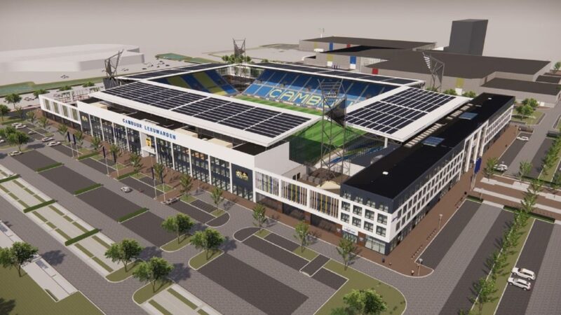 Groen licht voor lening van 6 miljoen euro voor Cambuurstadion