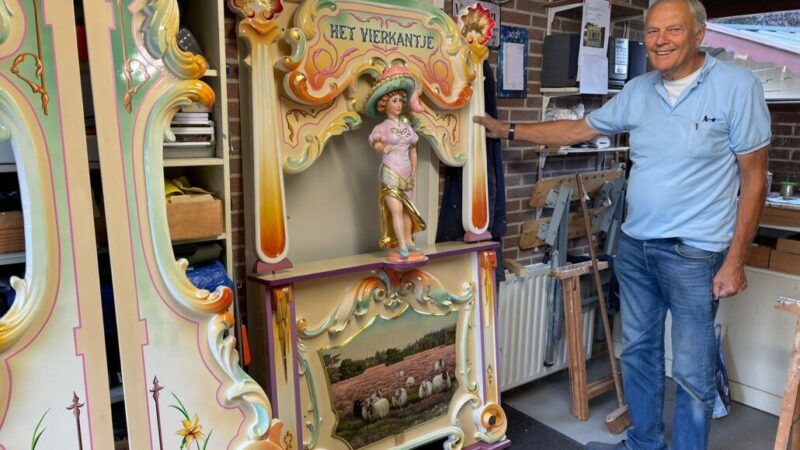 80-jarige Jetse de Boer uit Jirnsum geeft draaiorgels kleur van Nederland tot in Japan