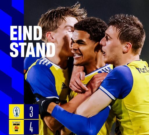 Cambuur wint diep in verlenging kraker tegen Hercules