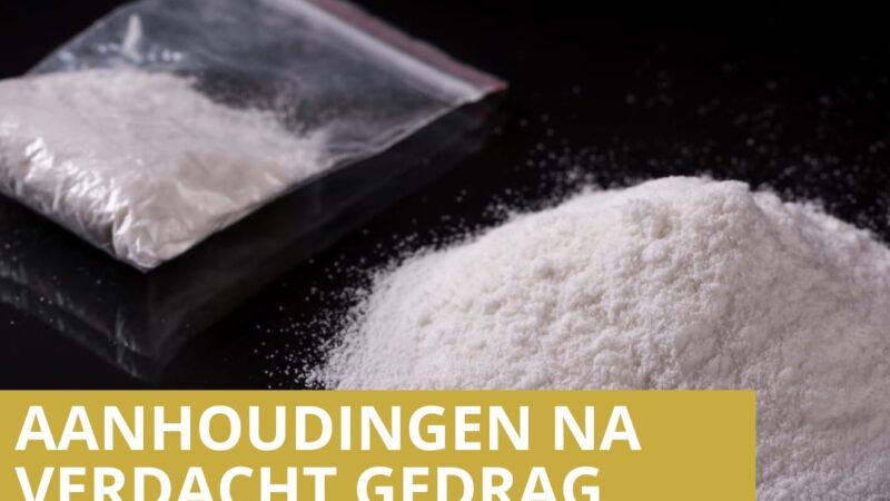 Vermoedelijke drugsdealers opgepakt in Leeuwarden: 150 bolletjes vermoedelijke cocaïne en €14000 in beslag genomen