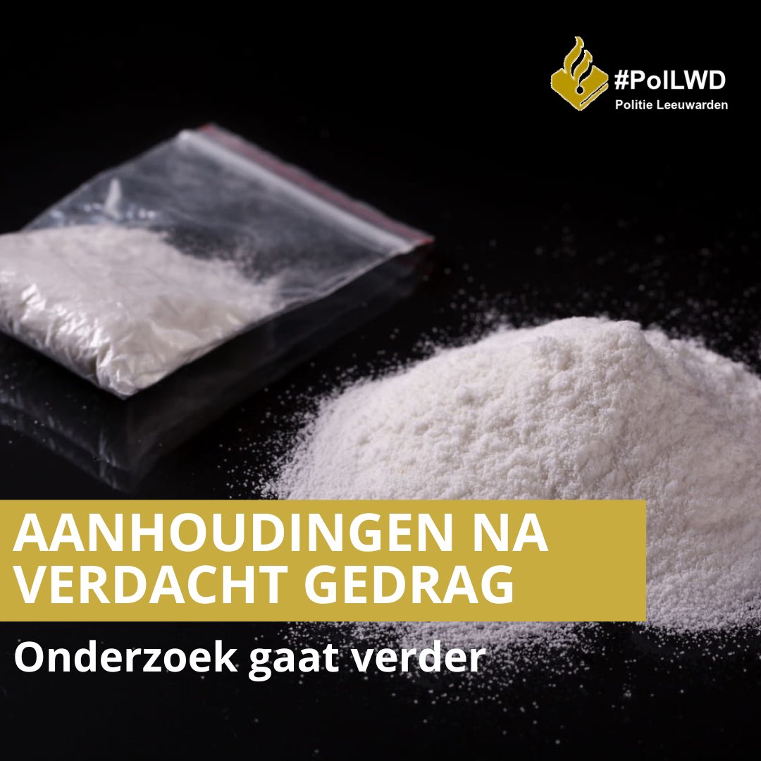 Vermoedelijke drugsdealers opgepakt in Leeuwarden: 150 bolletjes vermoedelijke cocaïne en €14000 in beslag genomen