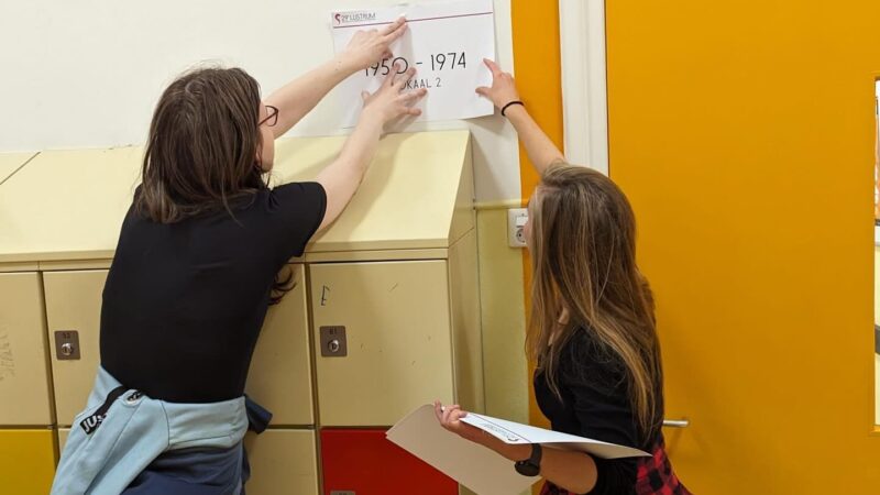 29ste lustrum Stedelijk Gymnasium: voor de laatste keer in het oude gebouw