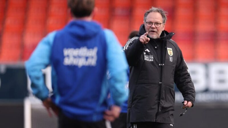Henk de Jong moet puzzelen bij start tweede seizoenshelft: “Ik ben er nog niet uit”