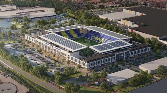 Cambuur op zoek naar 13,75 miljoen om bouw nieuw stadion op schema te houden