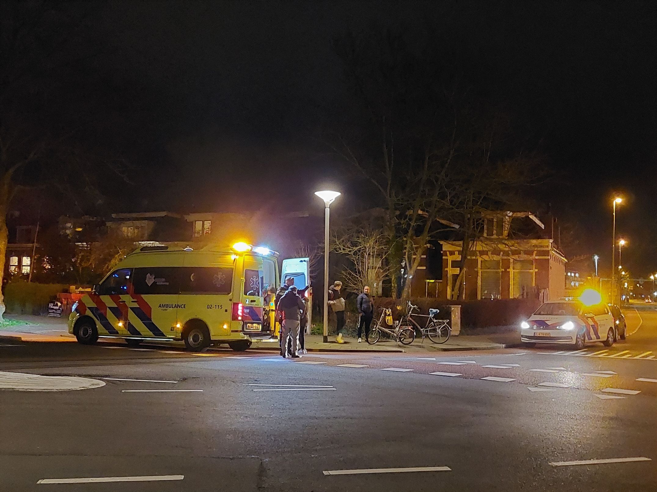Fietser gewond bij ongeval op kruising in Leeuwarden