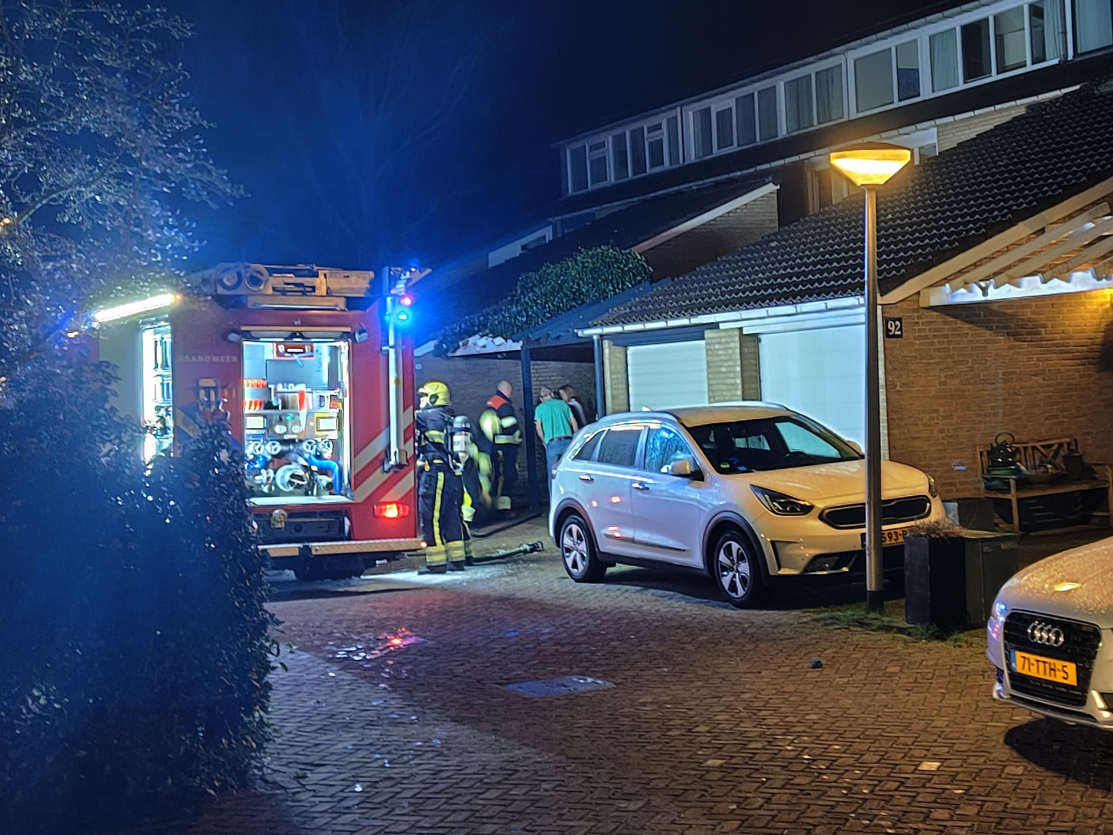 Grasmaaier oorzaak van brand in Leeuwarden