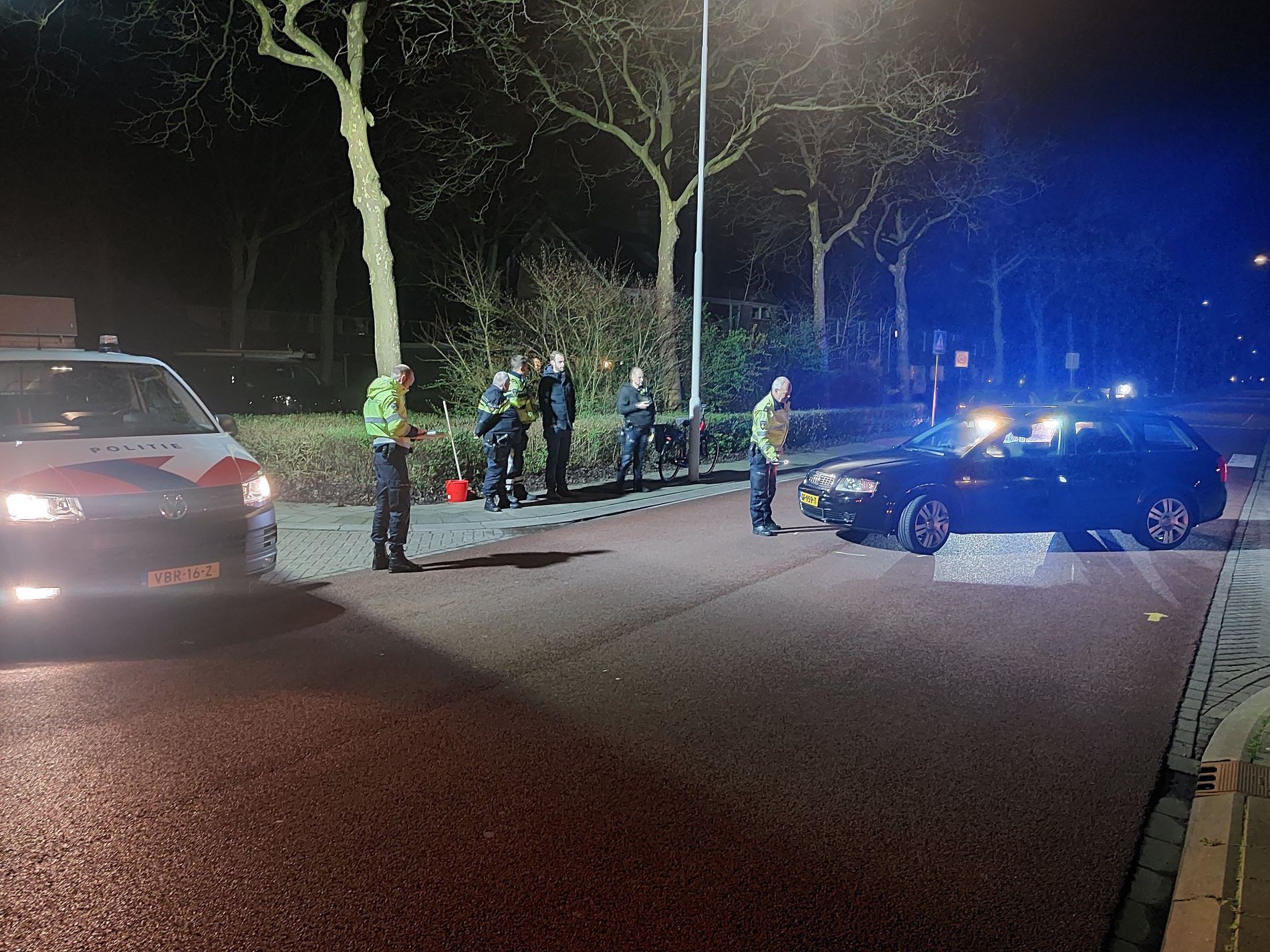 Fietser gewond bij aanrijding met auto in Stiens