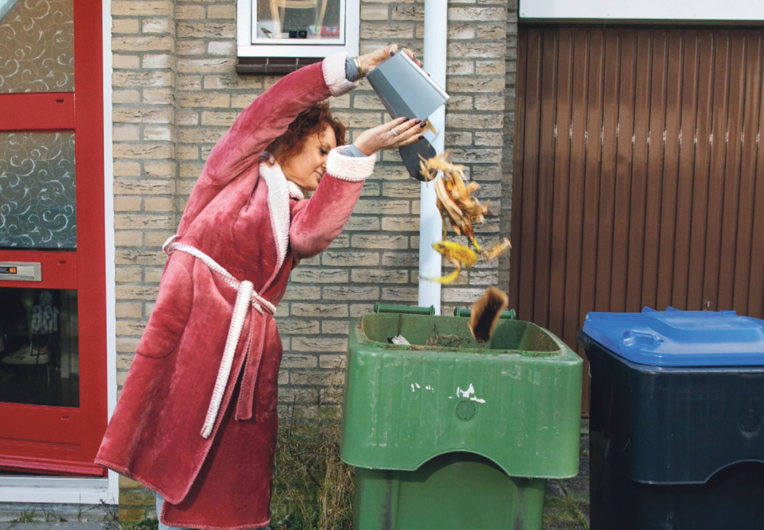 Lekker-lui-bakje voor restafval in de keuken voor luie wereldverbeteraars