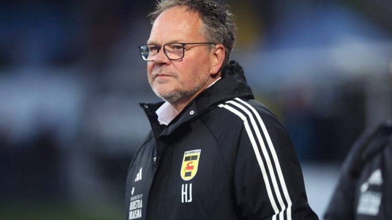 Henk de Jong ziet thuiswedstrijd tegen ADO Den Haag met vertrouwen tegemoet
