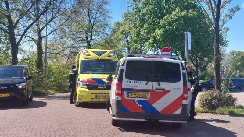 Fietser gewond na val van fiets in Leeuwarden