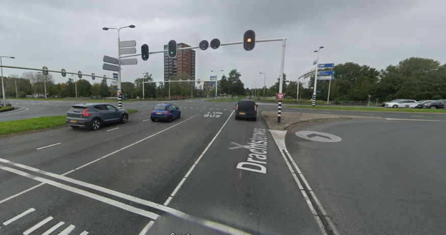 Werkzaamheden Drachtsterplein en reparaties Stationsweg in Leeuwarden