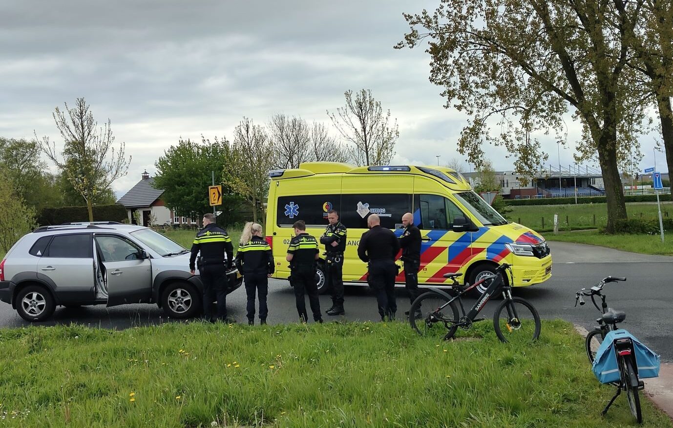Jongen op mountainbike aangereden in Leeuwarden