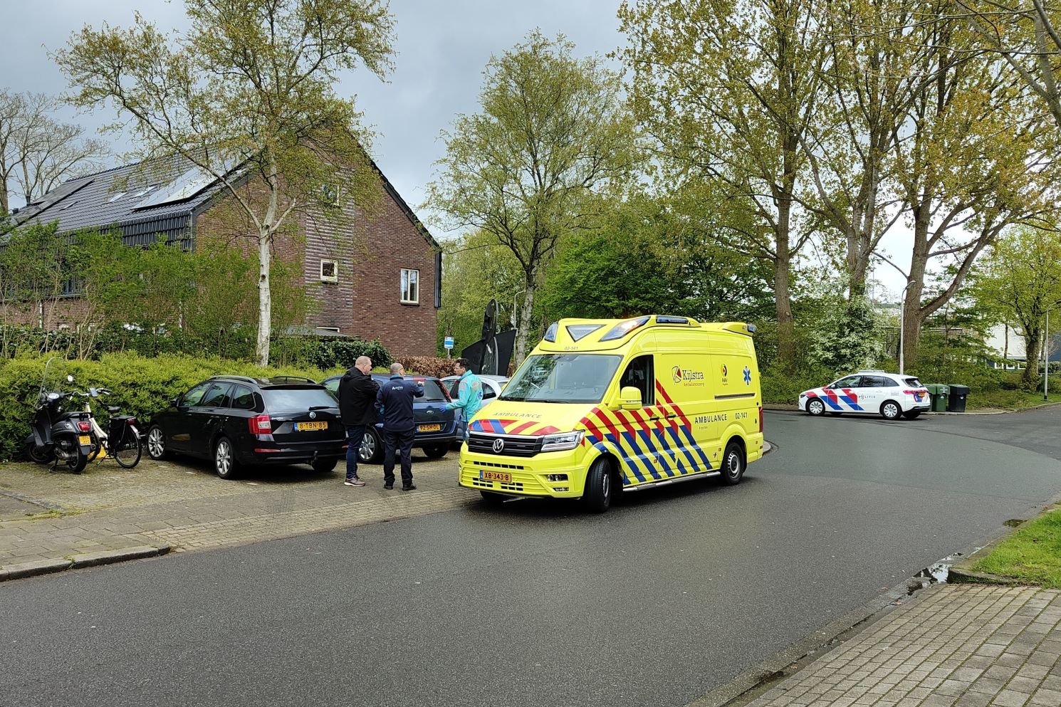 Fietser gewond door botsing met stadsbus in Leeuwarden