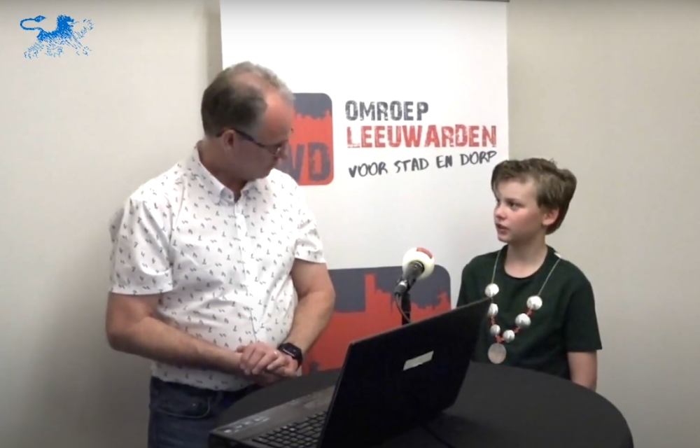 VIDEO: Vincent Wiersma in gesprek met kinderburgermeester Levi