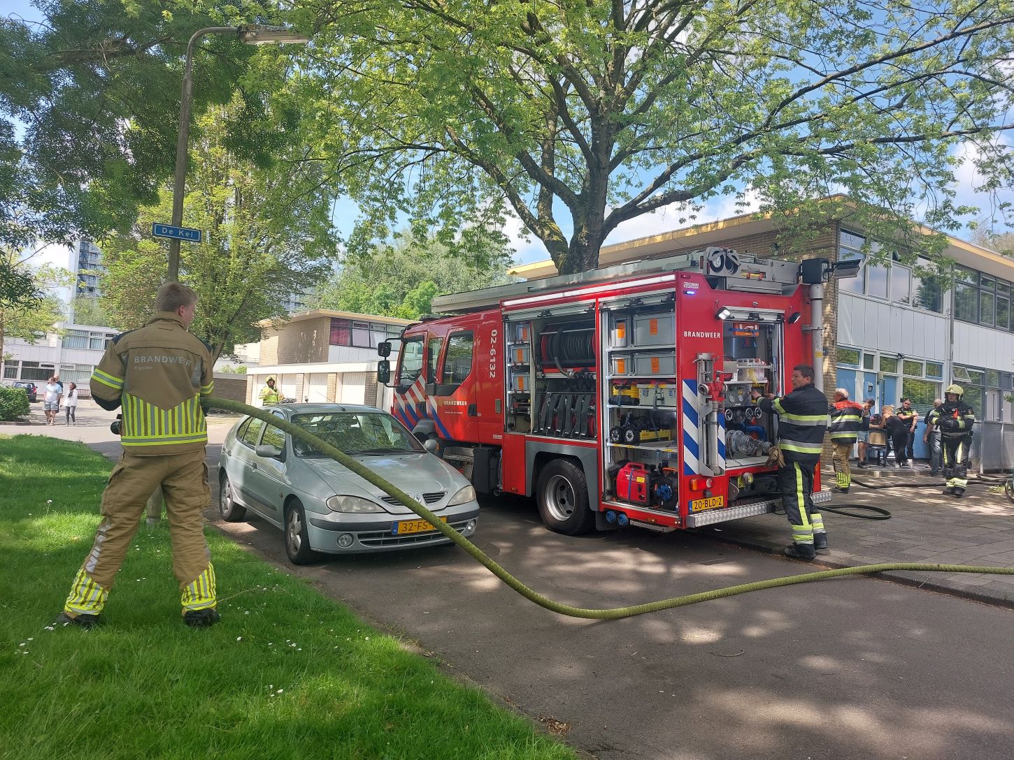 Brandweer ingezet voor vergeten pan op vuur in Leeuwarden