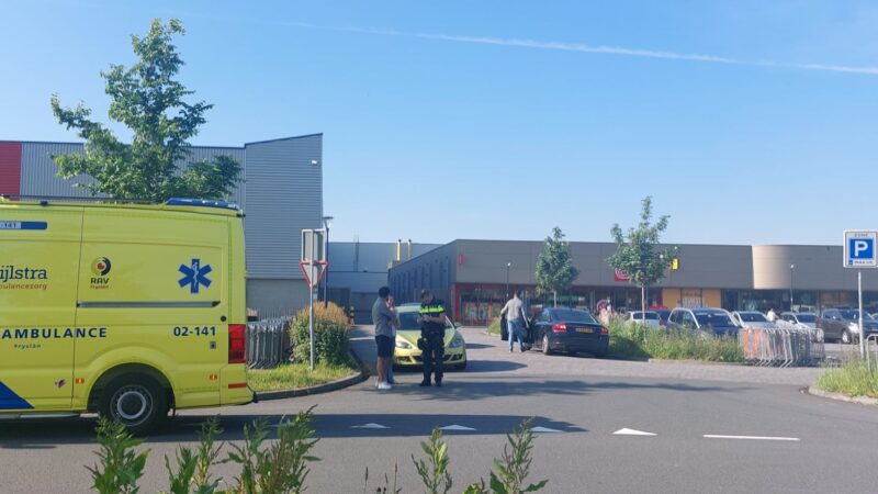 Fietser gewond bij ongeval met auto in Leeuwarden