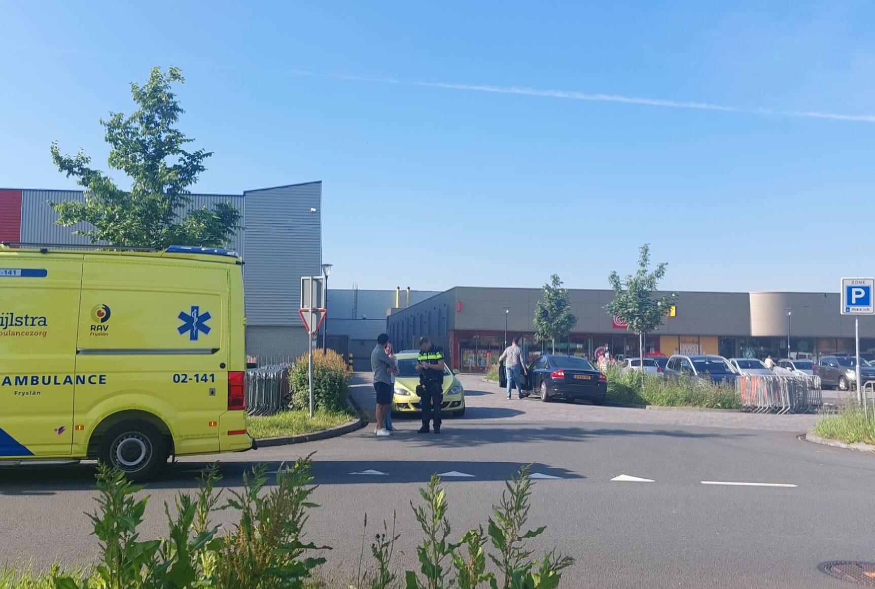 Fietser gewond bij ongeval met auto in Leeuwarden