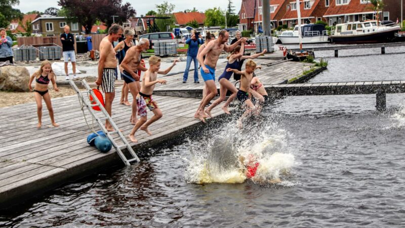 Grousters duiken de Bloeiweek in