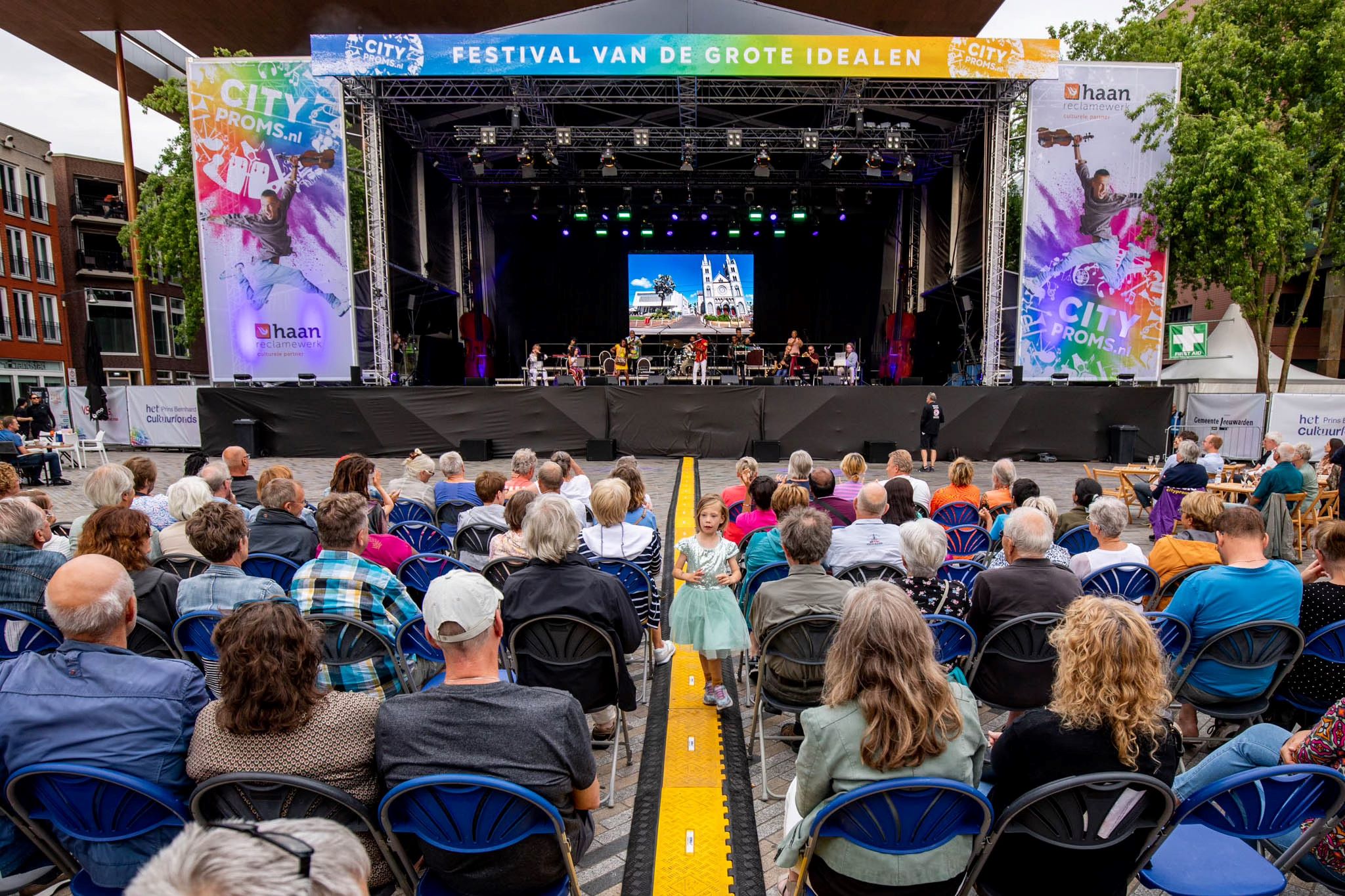 Leeuwarden wordt openluchtpodium tijdens CityProms