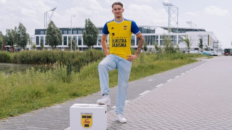 Nieuwe aanwinst Cambuur: centrale verdediger Bryant Nieling komend seizoen in geel-blauw