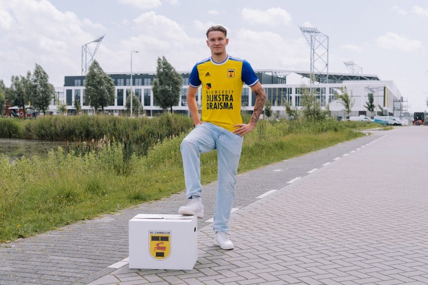 Nieuwe aanwinst Cambuur: centrale verdediger Bryant Nieling komend seizoen in geel-blauw