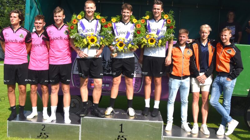 In Sexbierum tweede seizoenzege Bergsma, Kootstra en van Beem