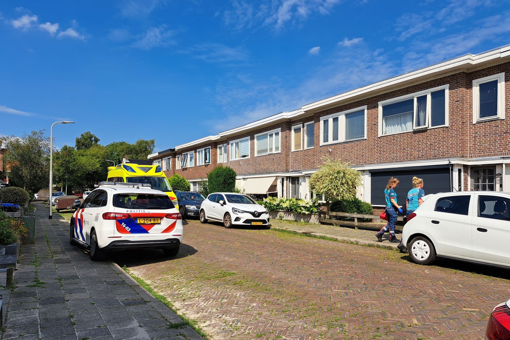 Persoon gewond na incident in woning in Leeuwarden