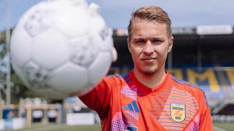 Doelman Thijs Jansen komend seizoen onder de lat bij SC Cambuur