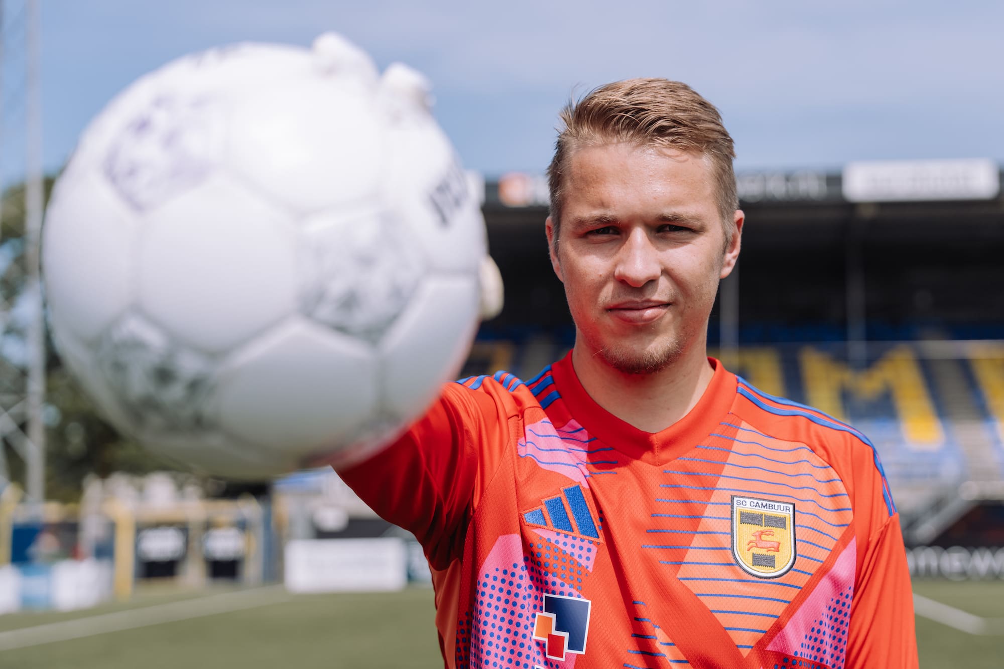 Doelman Thijs Jansen komend seizoen onder de lat bij SC Cambuur