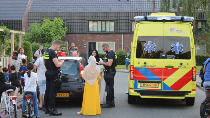 Kind gewond bij aanrijding in Leeuwarden