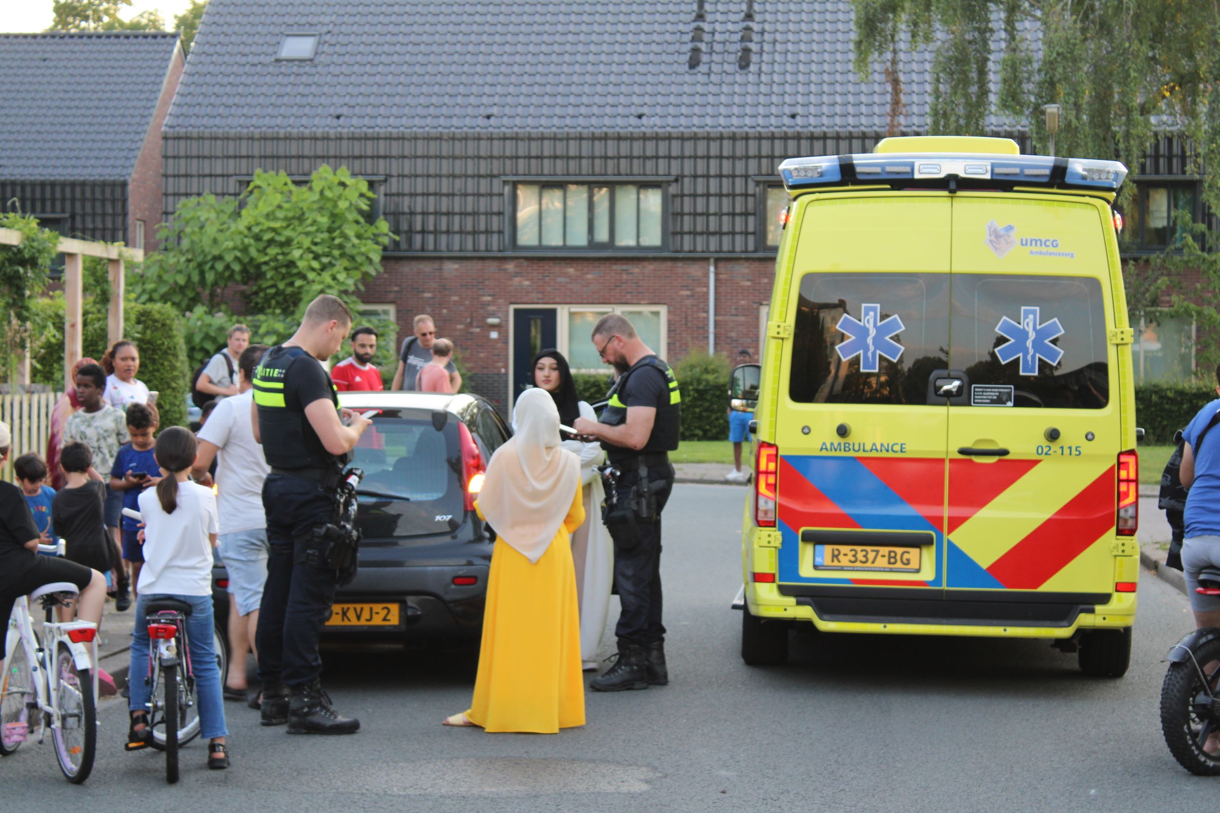 Kind gewond bij aanrijding in Leeuwarden