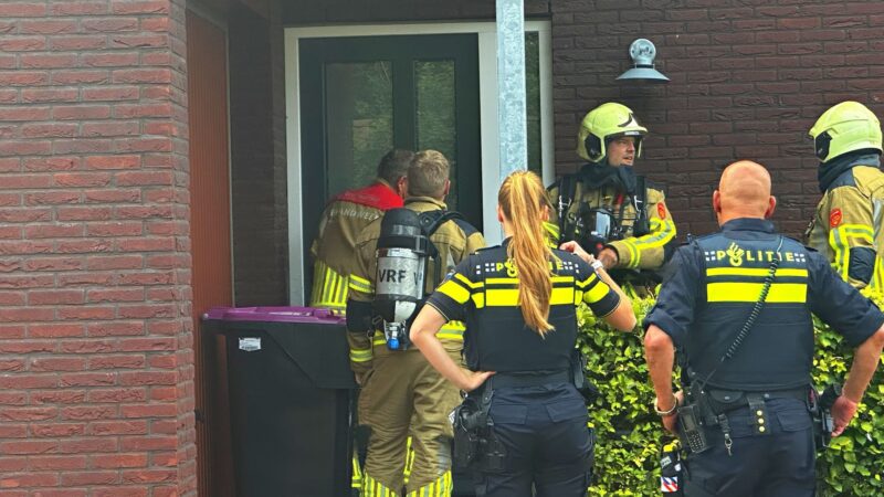 Gevallen bewoonster ontdekt door rookmelder In Leeuwarden