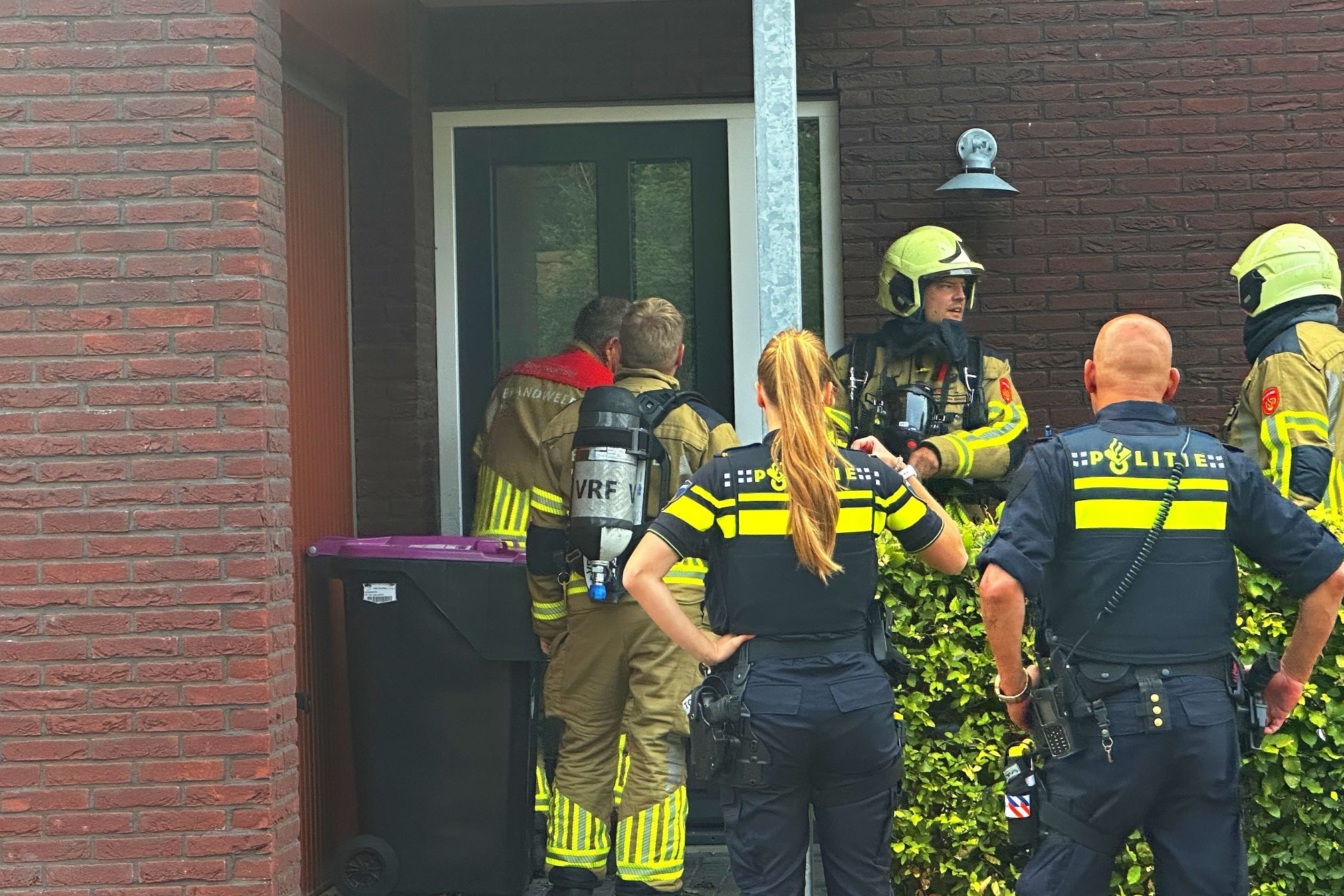 Gevallen bewoonster ontdekt door rookmelder In Leeuwarden