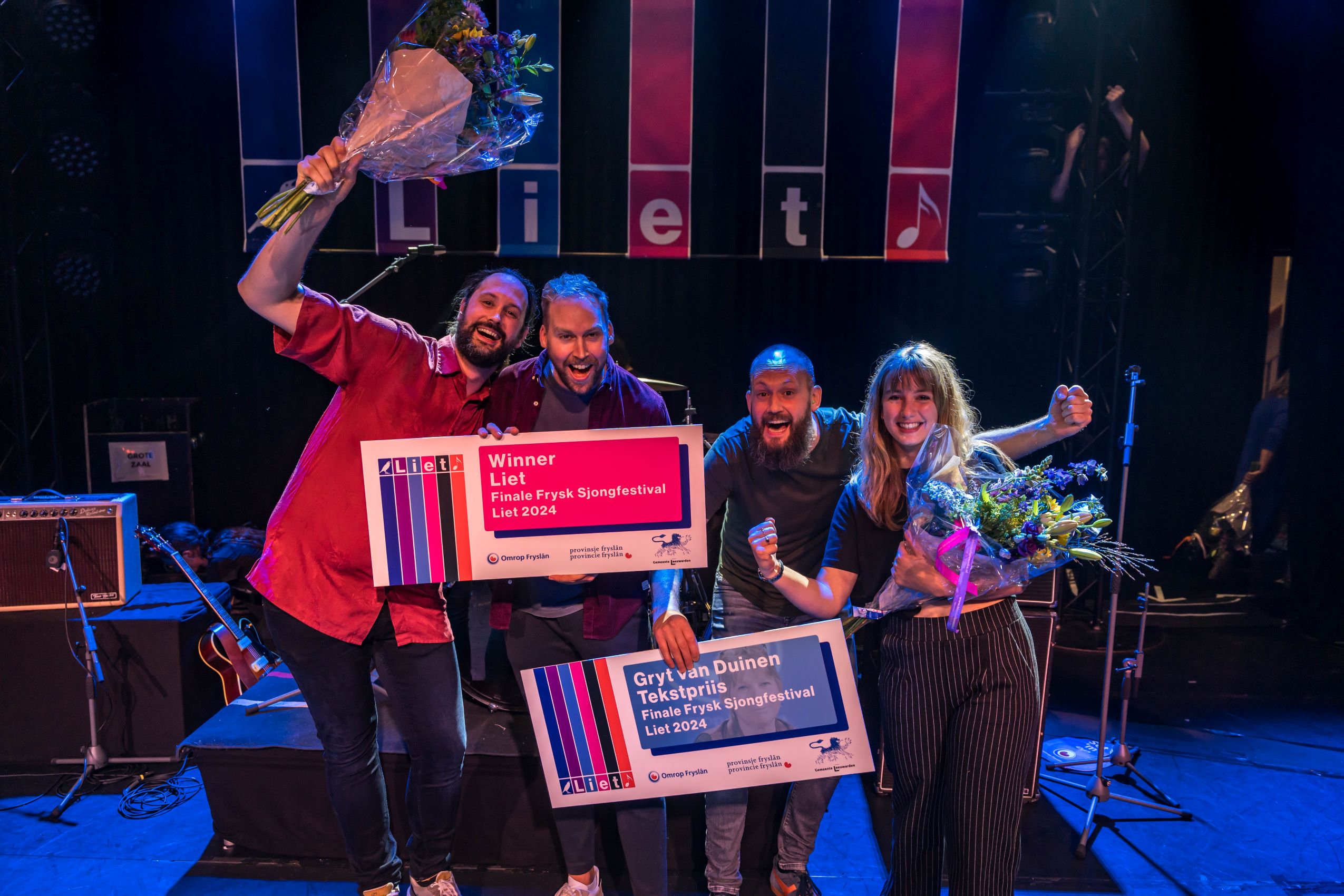 Fegebart wint Friestalige songfestival Liet met ‘Bingojûn’